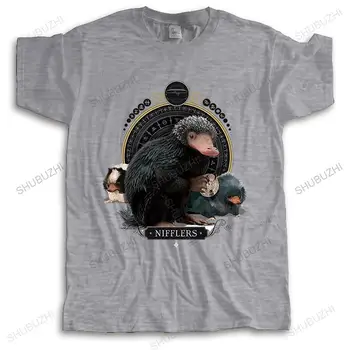 Estate marchio da uomo in cotone t-shirt nera manica corta animali Fantastici: I Crimini Di Grindelwald Nifflers nuovi arrivi t-shirt
