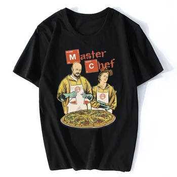 Divertente Breaking Bad Walter White Cucinare Meme T Shirt Umorismo Heisenberg TV Mostra Grafici Magliette Traspirante Unisex Vintage tee