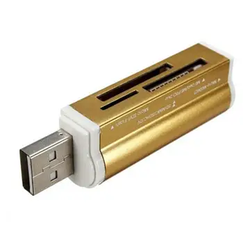 Multifunzione USB 2.0 Micro SD TF MMC, SDHC, MS ad Alta Velocità, Lettore di schede di Memoria 4 in 1