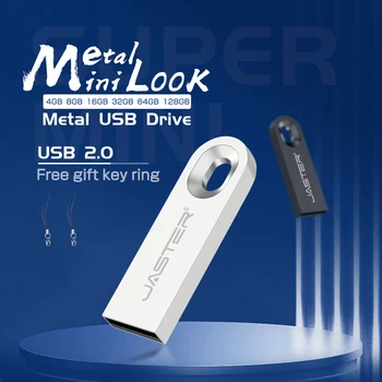 Il PROTAGONISTA di Drive Flash USB da 64 gb ad Alta Velocità Pen Drive 32GB Mini Metallo Memory Stick Catena Libera Reali Capacità Pendrive doti Creative