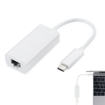 Nuovo USB-C/TIPO-C a RJ45 LAN Ethernet Cavo Adattatore per MACBook & TypeC Dispositivi SCI88