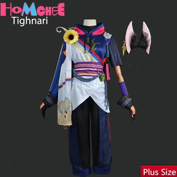 Gioco Genshin Impatto Tighnari Cosplay Costume Con Le Orecchie Set Completo Vestito Comic Con Vestiti Di Halloween Costumi Genshin