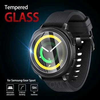 9H Premium Vetro Temperato Per Samsung Gear Sport smart watch Pellicola di protezione dello Schermo di Accessori Per Samsung Gear Sport