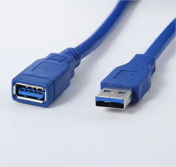 USB Cavo USB 3.0 Cavo di Prolunga Maschio / Femmina 3.0 USB 2.0 Cavo di estensione per PS4 Xbox Smart TV, PC di Estensione USB 0.3 M 0,6 M