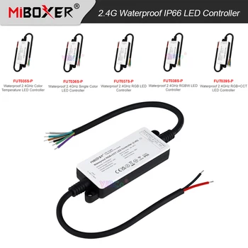 Miboxer Singolo colore/CCT/RGB/RGBW/RGB+CCT 2.4 G LED del Regolatore della Striscia impermeabile IP66 Luce Dimmer 2.4 G Telecomando RF 12V 24V