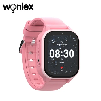 Wonlex i Bambini Intelligenti Smart Watch 4G Sim Card Kidphone Divertimento Music Player KT19Pro Whatsapp5.0 Global Bambini di Localizzazione GPS Tracker
