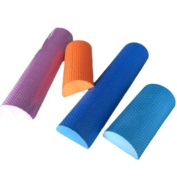 Mezzo Giro di EVA Foam Roller per Yoga Pilates Attrezzature per il Fitness Balance Pad Blocchi di Yoga Con i Massaggi in virgola Mobile 30-45cm