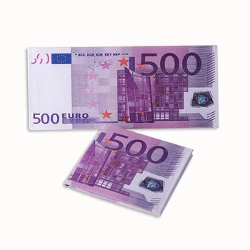 2023 Creativo di Valuta, Money Clip di Stampa Card Wallet Pacchetto portaoggetti PU Tela Euro Dollaro Rublo Forma del Vano Portamonete Borsa