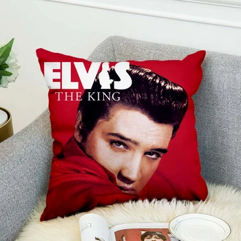 Elvis Presley Stampati in 3D Cassa del Cuscino in Poliestere Decorative Federe Cuscino Cover style-4
