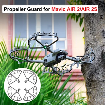 Elica di Guardia per DJI Mavic AIR 2/ARIA 2S Drone Sgancio Rapido, Elica, Ghiera di Protezione Protector Gabbia Drone Accessorio