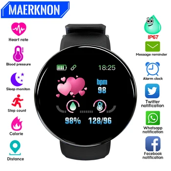 NUOVO Smart Watch Sport Smart Orologi Per gli Uomini Donne Multifunzionale Impermeabile Smartwatch Per Android IOS xiaomi Per Apple Watch