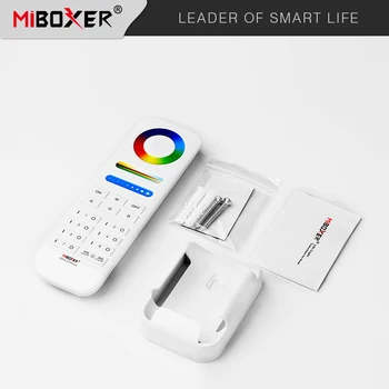 Miboxer nuovo FUT089Z Zigbee 3.0 RGB+CCT Controller Remoto wireless 7 Zone di Controllo Dimmer Per Zigbee 3.0 serie di Luci a LED
