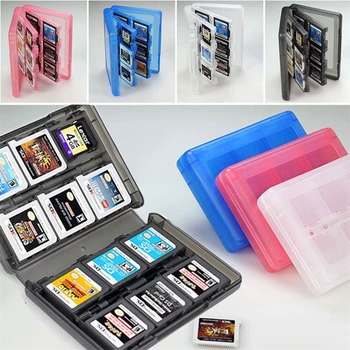 28 In 1 Memory Card Case Per 3DS, Gioco in Scatola di Carta Cartuccia Anti Polvere, Antigraffio Protezione per DSi/DSi XL/DSi LL/DS/ DS Lite Accessorio