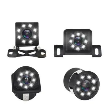 Navifly 8 LED Universale per Auto Telecamera Posteriore per la Visione Notturna E la Retromarcia Parcheggio Auto Monitor Impermeabile del CCD Ampia Laurea HD