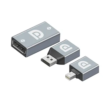 8K Visualizzazione Virtuale Adattatore DisplayPort Dummy Plug DP1.4 DP/Mini DP Metallo senza testa Ghost Emulatore Connettore 8K@60Hz