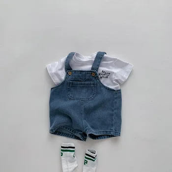 MILANCEL 2023 Estate Vestiti del Bambino Set Toddler Ragazze Tuta Abbigliamento Bambino Tee e jeans Complessivo Ragazzi Outfit