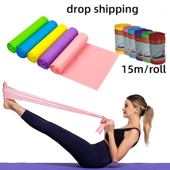 Yoga fisioterapia elastico, palestra banda di resistenza, sport stretching allenamento corda, Pilates 200cm stretching film, fitness eq