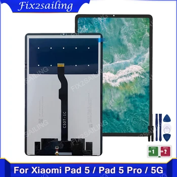Originale Display LCD Per Xiaomi mi Pad 5 / Pad 5 Pro / 5G LCD Touch Screen Digitalizzatore Assembly Pannello di Vetro Pezzi di Ricambio