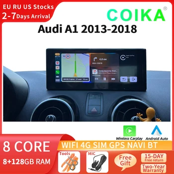 8 Core Android 12 Sistema Multimediale per Auto Radio Per Audi A1 Q2 WIFI SIM 8+128GB di RAM BT IPS Touch Screen GPS Navi Tablet Carplay