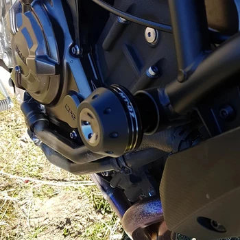 Telaio della moto Crash Pad Engine Case Slider Protector Per Yamaha MT-07 MT07 MT 07 2015 2016 2017 2018 2019 2020 2021 2022