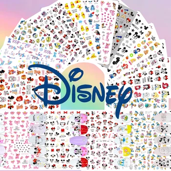 10PCS Disney Decalcomanie del Chiodo 3D Adesivo Chiodo Adesivi Sirena Dumbo Mickey Chiodo Gioielli Adesivi Decalcomanie DIY Nail Art Forniture