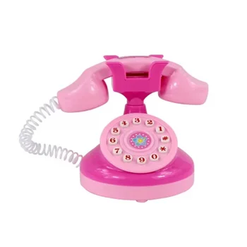 Kawaii Mini Telefono a Parlare di Bambini Giocattoli Spedizione Gratuita casa delle bambole Accessori Artificiale Dolly Mobili Per Barbie fai da te Regalo di Compleanno