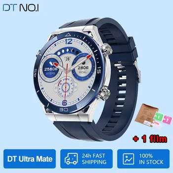 DT Ultra Mate Smart Watch Uomini INDOSSANO PRO Orologio da polso Bluetooth Chiamata Bussola GPS del Percorso di Monitoraggio NFC ECG 100+ Modalità Sport Smartwatch