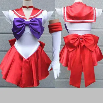 Top Qualità Giappone Sailor Moon Cosplay Costume Luna Vestito Per Adulto Halloween Fancy Fancy Sexy Costume Di Carnevale Vestito