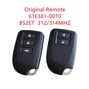 Originale Auto Key Fit Per Toyota YARIS L YARIS VIOS Smart Remote Keyless Chiave BRASILE BS2ET 61E381-0010 Consiglio 8A Chip 312/314MHZ
