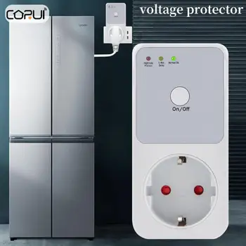 CORUI Automatica della Tensione Protettore Presa Switcher VAC 220V di tensione di Alimentazione di Sicurezza Protettore EU/FR/IT/UK Plug Elettrici Stabilizzatore