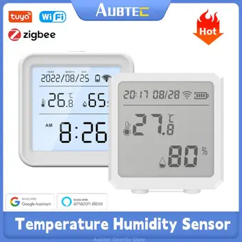 Tuya WIFI, ZigBee Temperatura Sensore di Umidità App di Controllo 