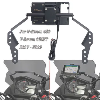 DL650 XT V Strom Moto di Navigazione Telefono Staffa di Montaggio Per Suzuki Vstrom 650 2017 2018 2019 Accessori