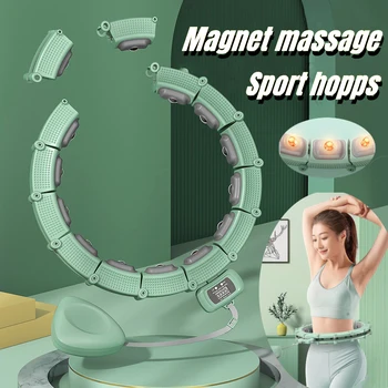 Regolabile Fitness Smart Sport Hoop Vita Trainer Massaggi Cerchi una Palestra a Casa Perdita di Peso Esercizio Attrezzature delle Donne che Dimagrisce Hoop