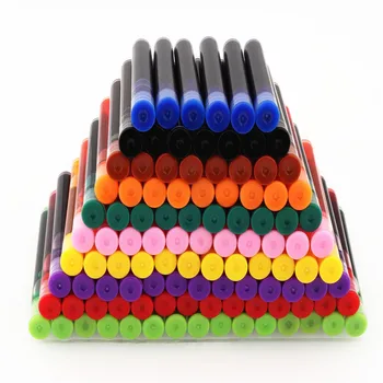10pcs Colore di Inchiostro Penna stilografica inchiostro cartuccia di Ricarica ufficio scuola cancelleria