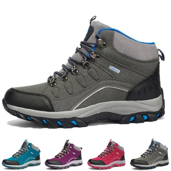 Unisex di Alta-top scarpe da Trekking Scarpe da Trekking Uomini di Alta Qualità Scarpe da Trekking Uomo Antiscivolo Outdoor Stivali Donna Sneakers Caccia