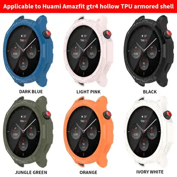TPU Cover Protettiva Per Amazfit GTR 4/GTR 4 Pro Full Screen Protector Case Per Amazfit GTR4 Smart Watch Protezione Paraurti Guscio