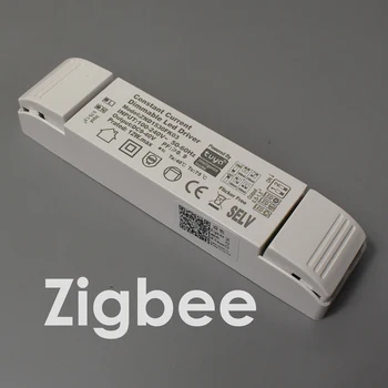 Zigbee 3.0 Avvio Lento 12W Slim Driver 200mA 300mA 350mA Tuya Smart APP di Controllo per CCT Luce WW+CW Dimmable per Moduli LED in Camera