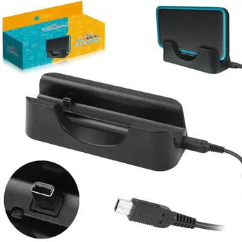 Stand di ricarica Dock Station per il NUOVO Nintendo 2DS LL XL Smart Charge Cradle Titolare del bacino del Caricatore con Cavo di Ricarica USB
