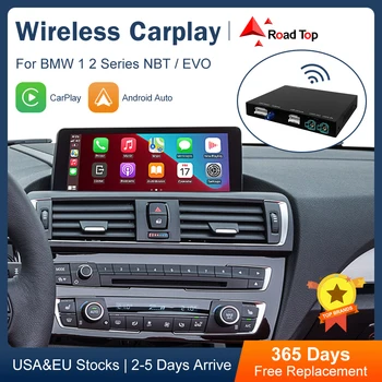 Wireless CarPlay per BMW 1 Serie 2 F20 F21 F22 F23 F45 2011-2020 NBT EVO con Mirror Link, AirPlay Auto Funzione di riproduzione