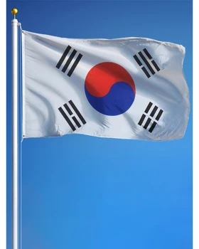 60x90cm 90x150cm Kor Kr Corea del Sud Bandiera 2x3ft/3x5ft
