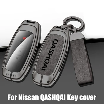 Lega di zinco Auto Chiave a distanza di Copertura del Titolare Shell Fob per Nissan Qashqai j10 j11 portachiavi Keychain Protettore Keyless Accessori