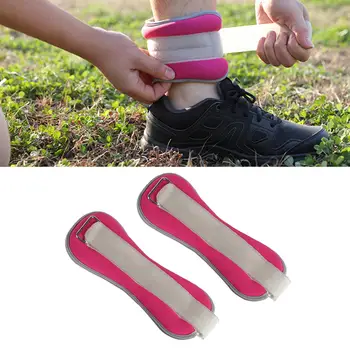 Neoprene Caviglia Pesi Cinghie da Polso 0,6 kg Coppia di Gambe le Donne di Peso in Esecuzione Jogging a Piedi Esercitare il Sacchetto di Sabbia