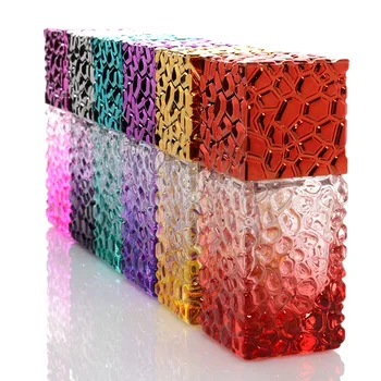 Vetro Water Cube 20ML Mini Portatile di Vetro Riutilizzabile Bottiglia di Profumo Con un foglio di Atomizzatore&Vuota Parfum Caso Cosmetici Per il Viaggiatore