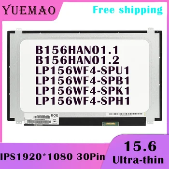 15.6 Slim Laptop LCD Screen LP156WF4-SPU1 LP156WF4-SPB1 B56HAN01.1 LP156WF4-SPK1 LP156WF4-SPH1 B156HAN01.2 30Pins Pannello di Visualizzazione