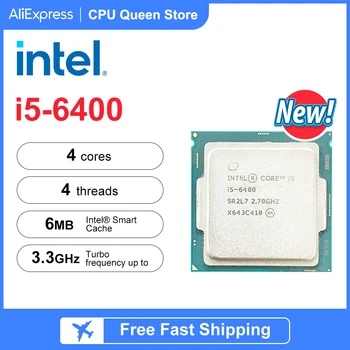 Intel® Core™ i5-6400 Processore 4 core e 4 thread 6M Cache, up to 3.30 GHz LGA1151, non fan4