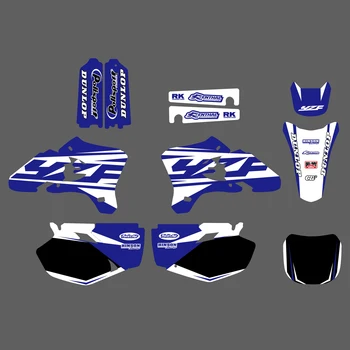 Team di Motocross Grafica di Sfondo Decal Sticker Kit per YAMAHA quella del modello yz250f YZ450F YZF 250 450 2003-2005 YZ 250 450 F 250F 450F