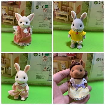 Autentico Giapponese Sambel famiglia, giocare giocattoli, bambole, animali, bambole mini ornamenti bambole scegliere D11.