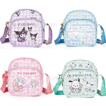 Originale Sanrio Cartoon Borse A Tracolla Di Hello Kitty Melodia Kulomi Cannella Mini Messenger Bag Anime Periferico Di Moda Sacchetto Di Immagazzinaggio