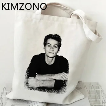 Teen Wolf shopping bag shopper alimentari tote shopping bolso borsa riutilizzabile reciclaje tessuto personalizzato
