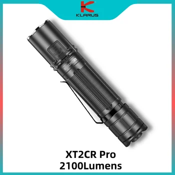 Klarus XT2CR Pro Forte Luce Tattica Torcia 2100Lumens USB Rechageable CREE XHP35 LED Troch Luce Con la Batteria 18650